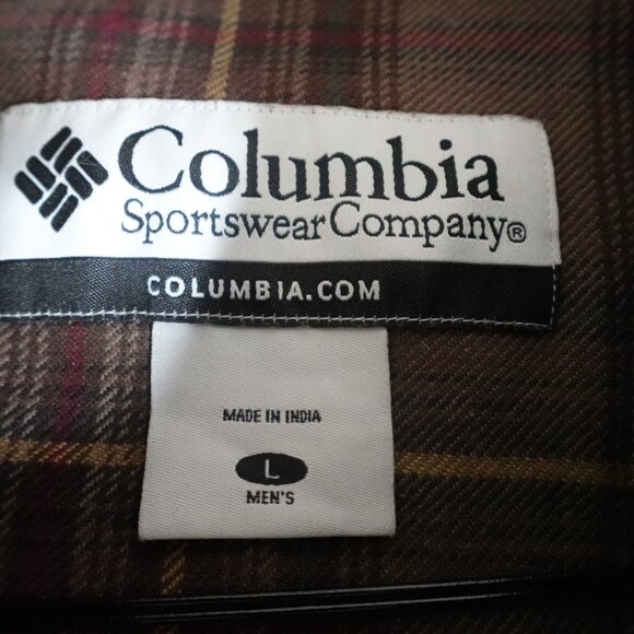 Vintage Columbia Jacket Large Beige Chore Barn Shooting Shoulders Game Pocket - Picture 4 of 16